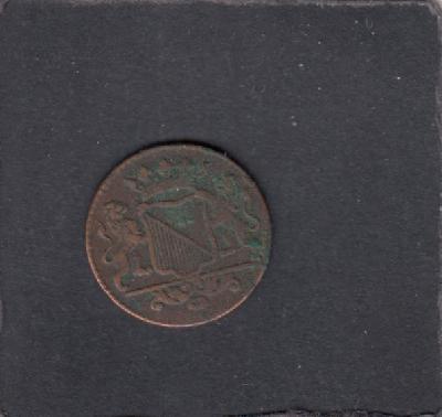 Beschrijving: Duit V.O.C. Utrecht S296